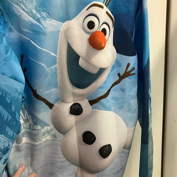 People focus brand disneys frozen all over print olaf character sweater shirt XL - Picture 9 of 14
